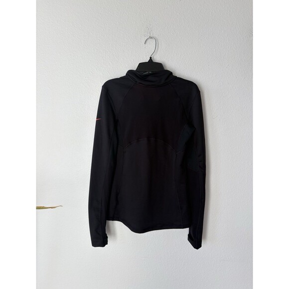 Nike Pro Hyperwarm 1/4 Zip Pullover Black Long Sleeve Women’s Size Small - Picture 4 of 5